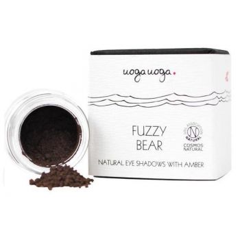 Fard de ochi natural, vegan cu chihlimbar. Potrivit si pentru sprancene inchise, Fuzzy Bear, Uoga Uoga, 1g