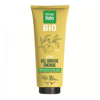 Gel de Dus Bio Energizant 4 in 1 cu Extract de Yuzu Petrole Hahn, 250 ml