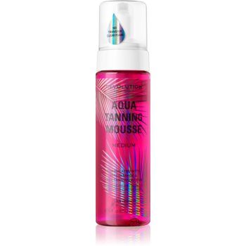 Makeup Revolution Beauty Tanning Aqua Mousse spuma autobronzanta