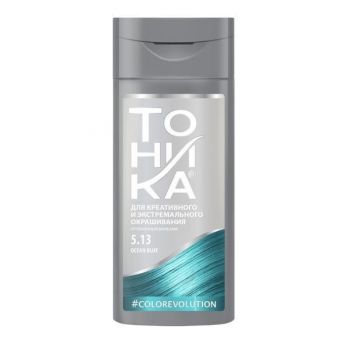 Balsam nuantator TONIKA Colorevolution - 5.13 Ocean Blue / albastru oceanic, 150ml de firma originala