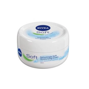 Crema Hidratanta de Corp - Nivea Soft Moisturizing Cream, 100 ml