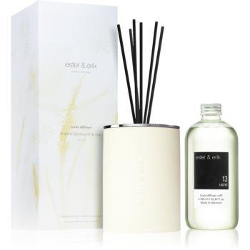 ester & erik room diffuser linden blossom & hay (no. 13) aroma difuzor cu rezervã