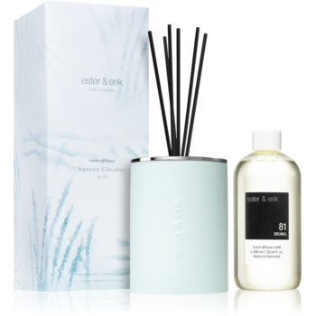 ester & erik room diffuser liquorice & heather (no. 81) aroma difuzor cu rezervã