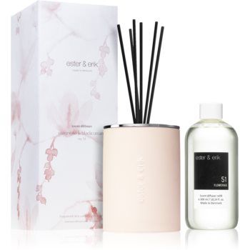ester & erik room diffuser magnolia & blackcurrant (no. 51) aroma difuzor cu rezervã