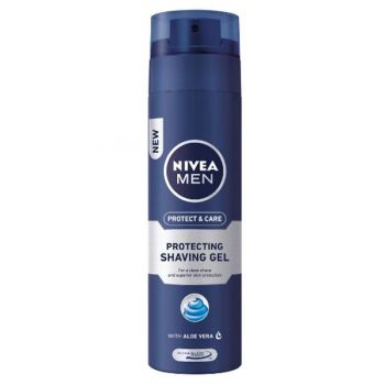 Gel de Ras - Nivea Men Protect & Care Protecting Shaving Gel, 200 ml de firma original