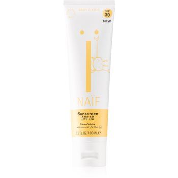 Naif Baby & Kids Sunscreen SPF 30 protectie solara pentru copii SPF 30