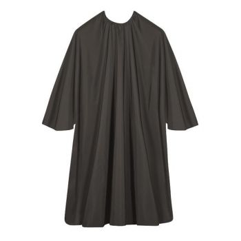 Pelerina profesionala culoare neagra Economyss 1 cu maneci pentru salon/barber/frizerie Pelerina profesionala culoare neagra Economyss 1 cu maneci pentru salon/barber/frizerie