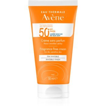 Avène Sun Fragrance-Free Cream cremă pentru plaja fara parfum