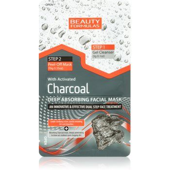 Beauty Formulas Charcoal produs de curățare faciale