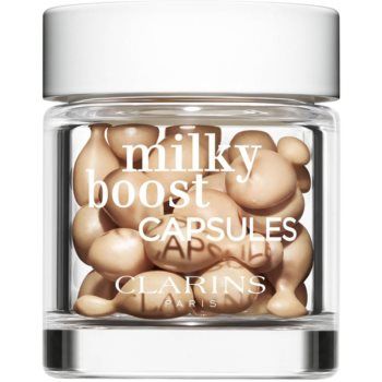 Clarins Milky Boost Capsules make-up pentru luminozitate capsule