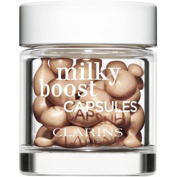 Clarins Milky Boost Capsules make-up pentru luminozitate capsule