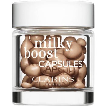 Clarins Milky Boost Capsules make-up pentru luminozitate capsule