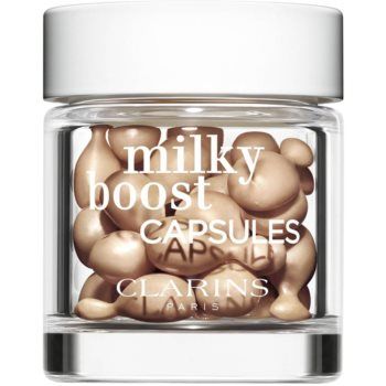 Clarins Milky Boost Capsules make-up pentru luminozitate capsule