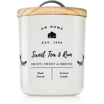 DW Home Farmhouse Sweet Tea & Rum lumânare parfumată