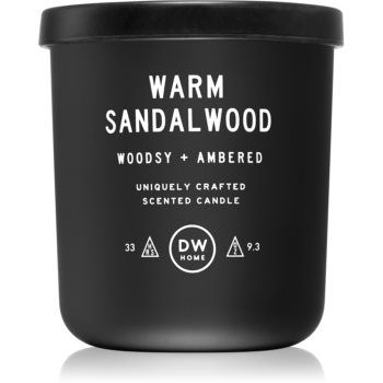 DW Home Warm Sandalwood lumânare parfumată