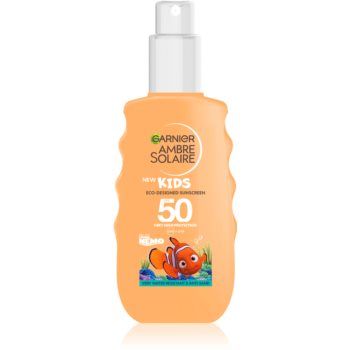 Garnier Ambre Solaire Kids spray pentru protectie solara pentru copii SPF 50+ ieftin