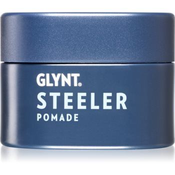 Glynt Steeler Pomade alifie pentru par pe bază de apă cu fixare foarte puternica
