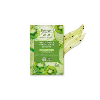 Masca scrub purificatoare, pentru tenul mixt sau gras, cu extract de kiwi si mar