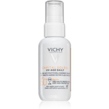 Vichy Capital Soleil fluid protector tonifiant pentru față SPF 50+