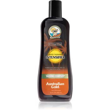 Australian Gold Rapid Tanning Intensifier lapte de corp pentru accelerarea bronzului