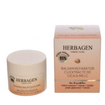 Balsam Reparator cu Extract de Cica si Melc Herbagen, 50 g