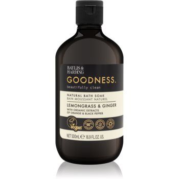 Baylis & Harding Goodness Lemongrass & Ginger spuma de baie ieftin