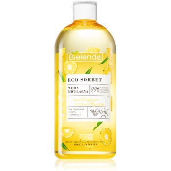 Bielenda Eco Sorbet Pineapple apa micelara hidratanta de firma originala