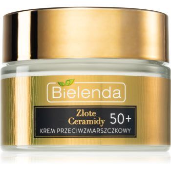 Bielenda Golden Ceramides crema lifting de regenerare 50+