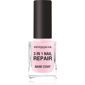 Dermacol Nail Care 3 in 1 lac de unghii reparator