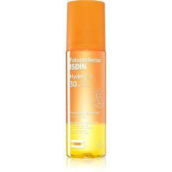 ISDIN Hydro Oil spray solar SPF 30 de firma originala