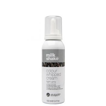 Spuma nuantatoare Milk Shake Colour Whipped Cream Light Grey, 100ml