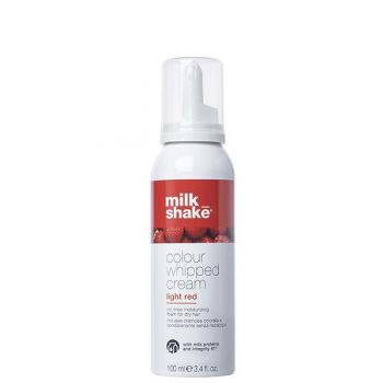 Spuma nuantatoare Milk Shake Colour Whipped Cream Light Red, 100ml