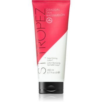 St.Tropez Gradual Tan Daily Firming Lotion Watermelon lotiune autobronzanta pentru bronzare treptata