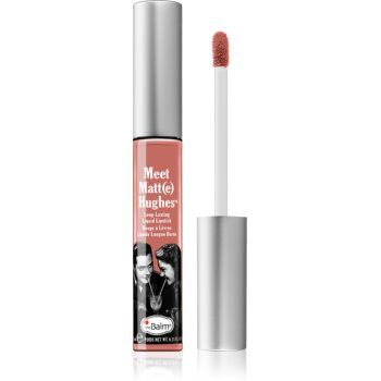 theBalm Meet Matt(e) Hughes Long Lasting Liquid Lipstick Ruj de buze lichid, de lunga durata