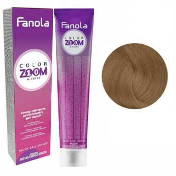 Vopsea Crema Permanenta - Fanola Color Zoom 10 Minutes, nuanta 7.0 Blonde, 100 ml