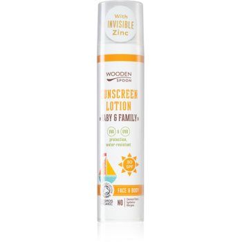 WoodenSpoon Baby & Family loțiune de protecție solară SPF 30