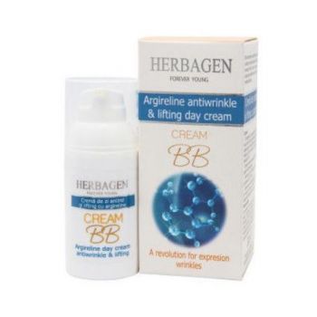 Crema de Zi BB Cream Antirid si Lifting cu Argireline SPF 15 Herbagen, 30g