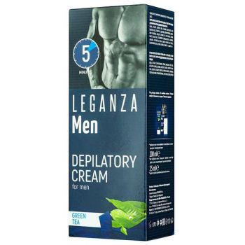 Crema epilatoare cu ceai verde 5 Minutes Leganza Men de firma originala