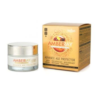 Crema Iluminatoare si de Netezire de Zi SPF 30 - Farmona Amberray Advance Age Protector Cream, 50ml