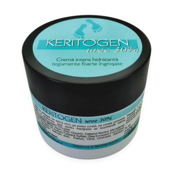 Crema Intens Hidratanta pentru Tegumente Foarte Ingrosate Keritogen Uree 30% Herbagen, 50g