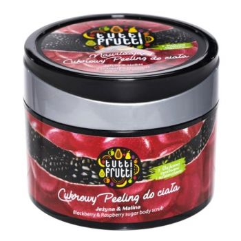 Exfoliant de Corp cu Mure si Zmeura - Farmona Tutti Frutti Blackberry & Raspberry Sugar Body Scrub, 300g