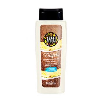 Gel de Baie si Dus Ananas si Cocos - Farmona Tutti Frutti Pineapple & Coconut Bath and Shower Gel, 100ml