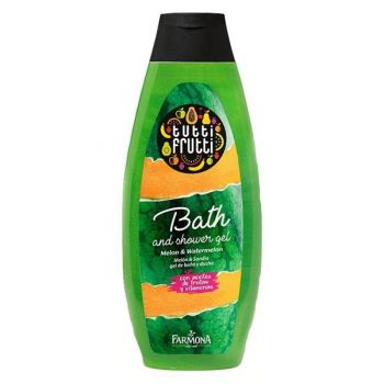 Gel de Baie si Dus Pepene Galben si Pepene Rosu - Farmona Tutti Frutti Melon & Watermelon Bath and Shower Gel, 425ml Gel de Baie si Dus Pepene Galben si Pepene Rosu - Farmona Tutti Frutti Melon & Watermelon Bath and Shower Gel, 425ml