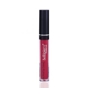 Ruj lichid mat rezistent la transfer Kiss Proof Hibiscus 3.8 g - Bellapierre