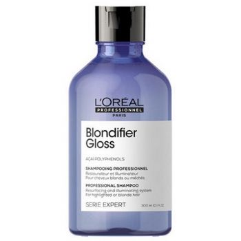 Sampon Iluminator pentru Par Blond - L'Oreal Professionnel Serie Expert Blondifier Gloss Professional Shampoo, 300ml