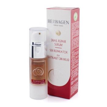 Ser Reparator cu Extract din Melc Herbagen, 30ml la reducere