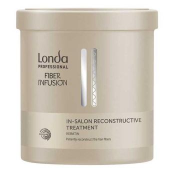 Tratament Reconstructiv cu Cheratina - Londa Professional Fiber Infusion In-Salon Keratin Reconstructive Treatment, 750ml la reducere