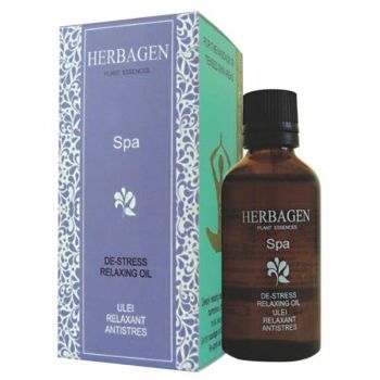 Ulei Relaxant Antistres Ayurveda Spa Herbagen, 50ml la reducere