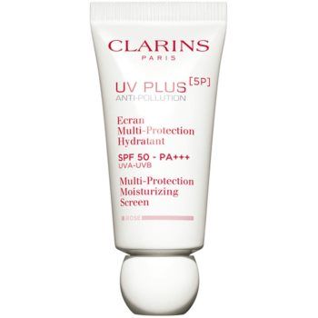 Clarins UV PLUS [5P] Anti-Pollution Rose fluid hidratant SPF 50
