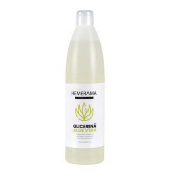 Gel de Dus pentru Uz frecvent pentru Piele Sensibila cu Aloe Vera si Glicerina – Hemerama, 750ml